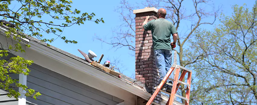 Vinyl and PVC Chimney Flashing Installation in Fremont, NE