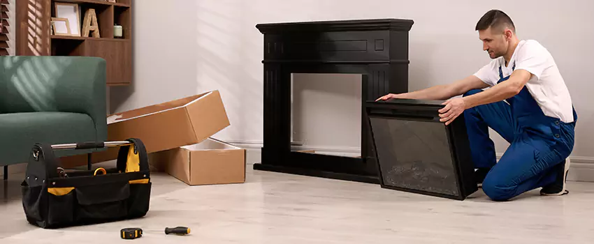 Old Rusted Metal Fireplace Repair And Replacement in Fremont, NE