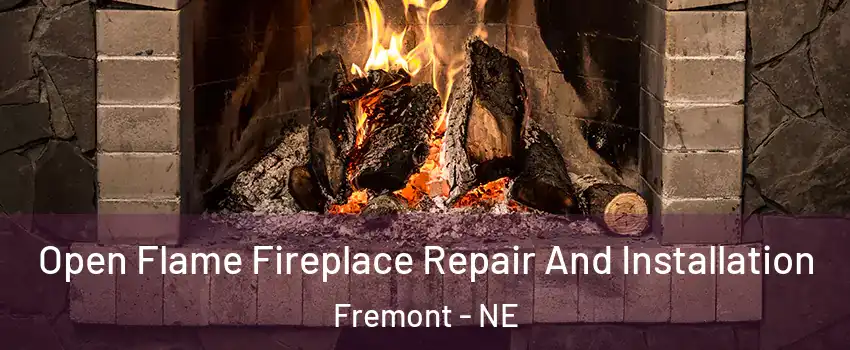 Open Flame Fireplace Repair And Installation Fremont - NE